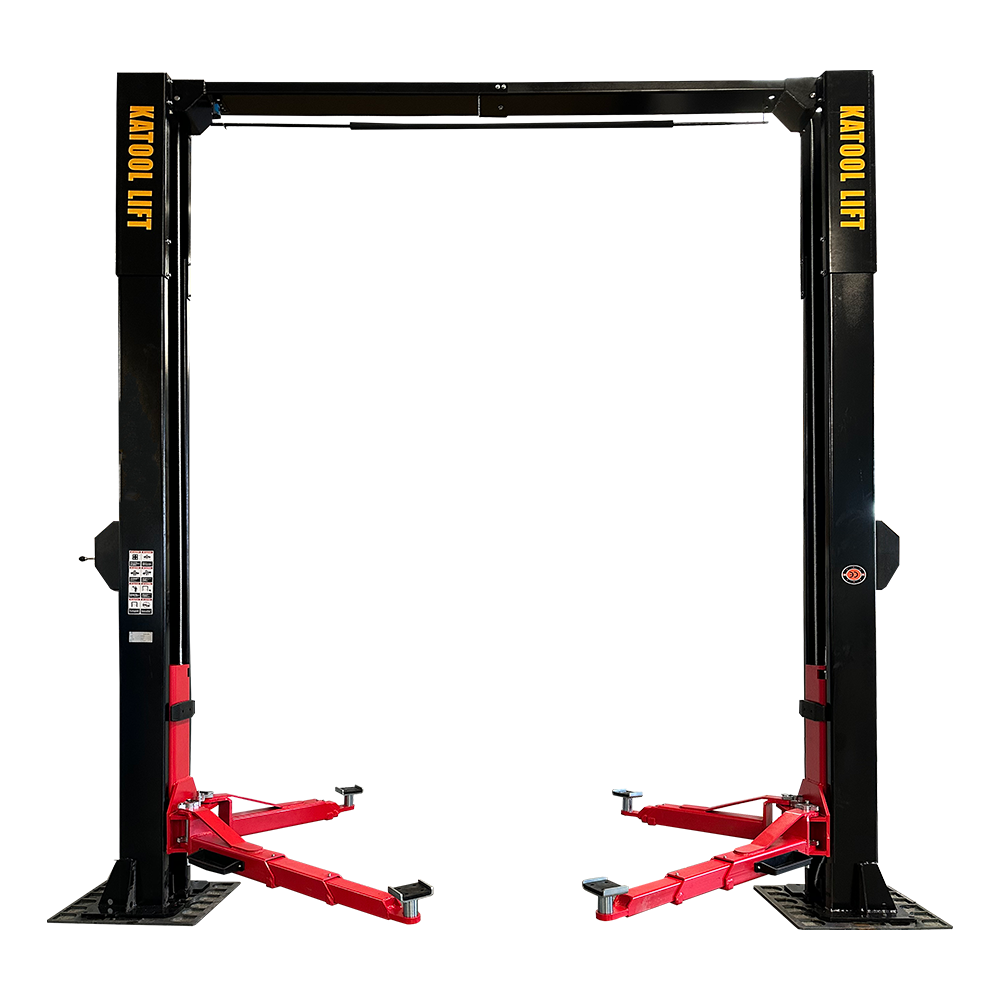 Katool KT-M150D Two Post Car Lift - 15,000 lbs Direct Drive - view 2