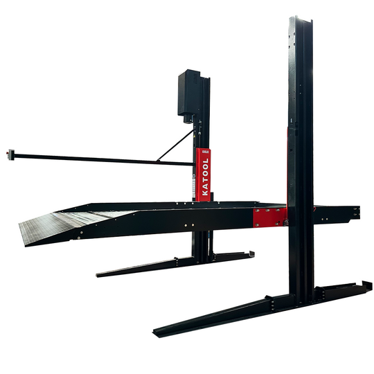 Katool KT-P2700 Two Post Parking Lift - 6,600 lbs Vertical Storage