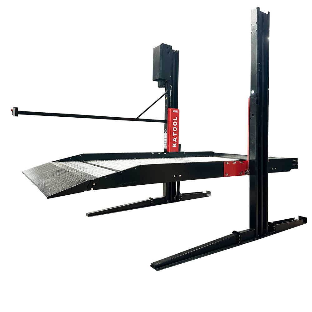 Katool KT-P2700 Two Post Parking Lift - 6,600 lbs Vertical Storage - view 3