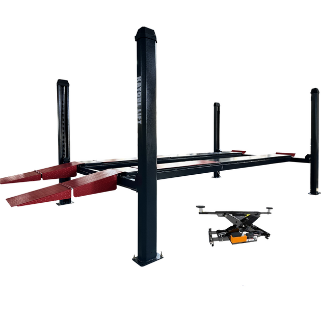 Katool KT-4H120X Four Post Alignment Lift - 12,000 lbs