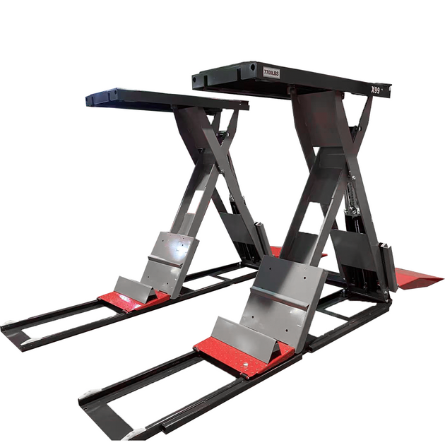 Katool KT-X99 Full-Rise Scissor Lift - 7,700 lbs, 76 in Rise