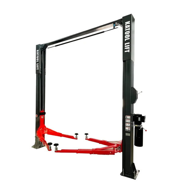 Katool KT-M140XD Two Post Car Lift - 14,000 lbs Overhead Clear Floor