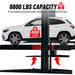 Katool KT-P2700 Two Post Parking Lift - 6,600 lbs Vertical Storage - view 4