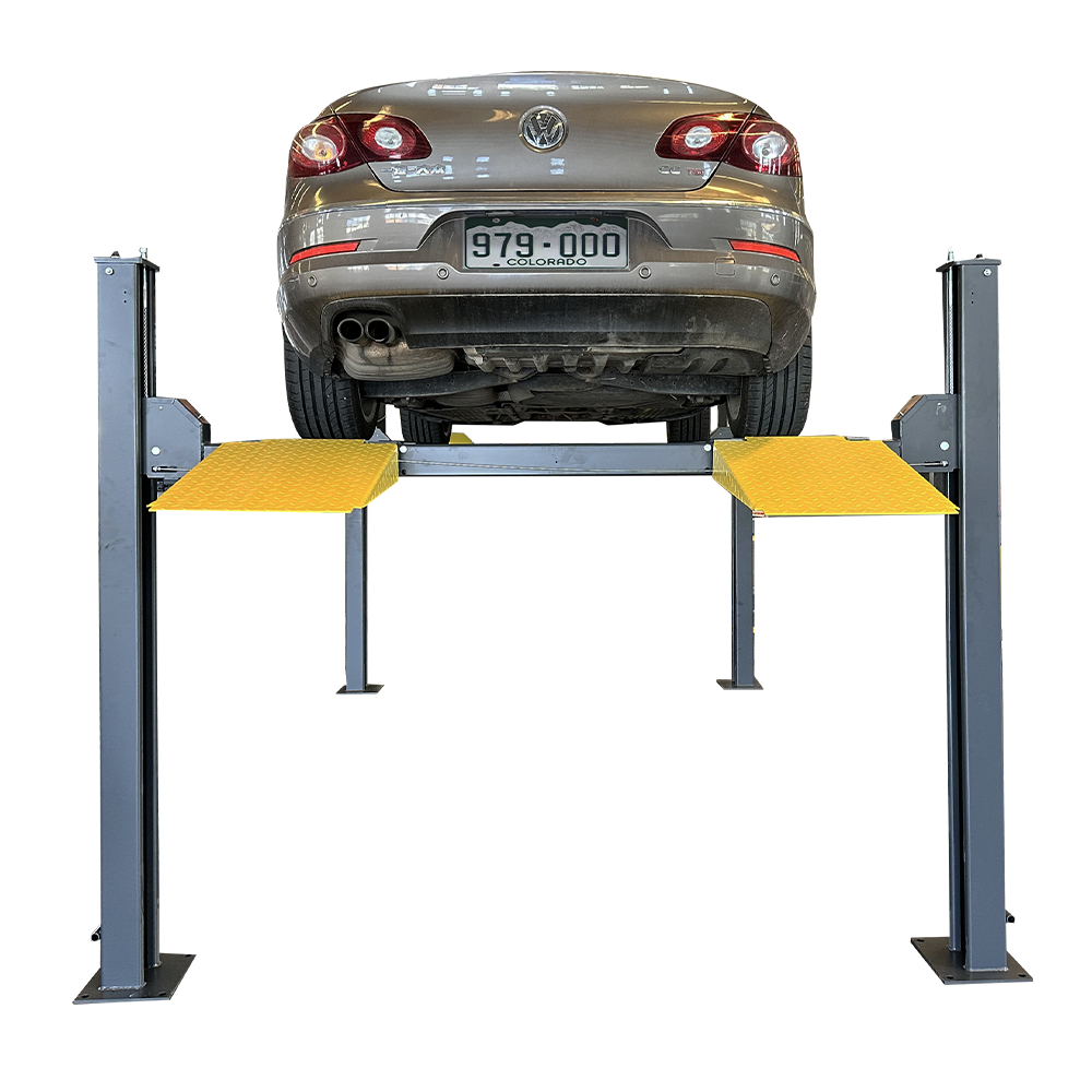 Katool KT-4H850 Four Post Car Lift - 8,500 lbs with Caster Kit