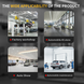 Katool KT-AS110D Two Post Car Lift - 11,000 lbs Asymmetric, Direct Drive - view 3