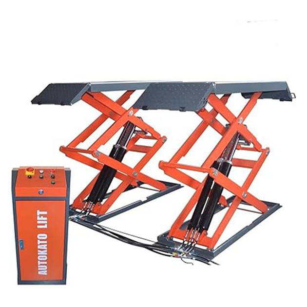 Katool KT-X95 Full-Rise Scissor Lift - 8,000 lbs Flush Mount