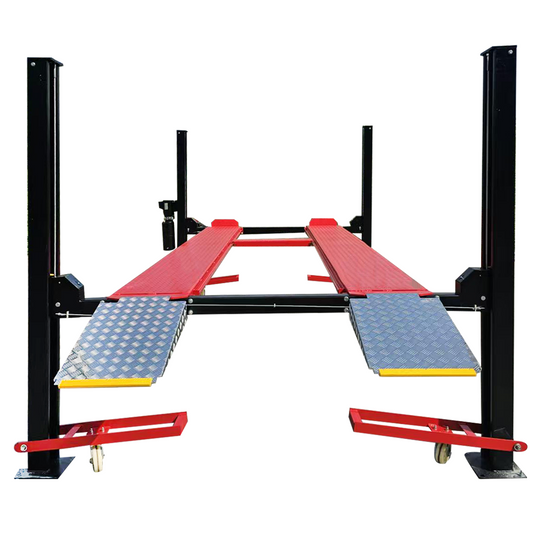 Katool KT-4H950 Four Post Parking Lift - 9,500 lbs with Casters