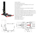 Katool KT-SPL700 Single Post Lift - 7,000 lbs Mobile Column - view 3