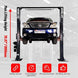 Katool KT-AM120SD Two Post Car Lift - 12,000 lbs Clear Floor, Asymmetric, Direct Drive - view 3