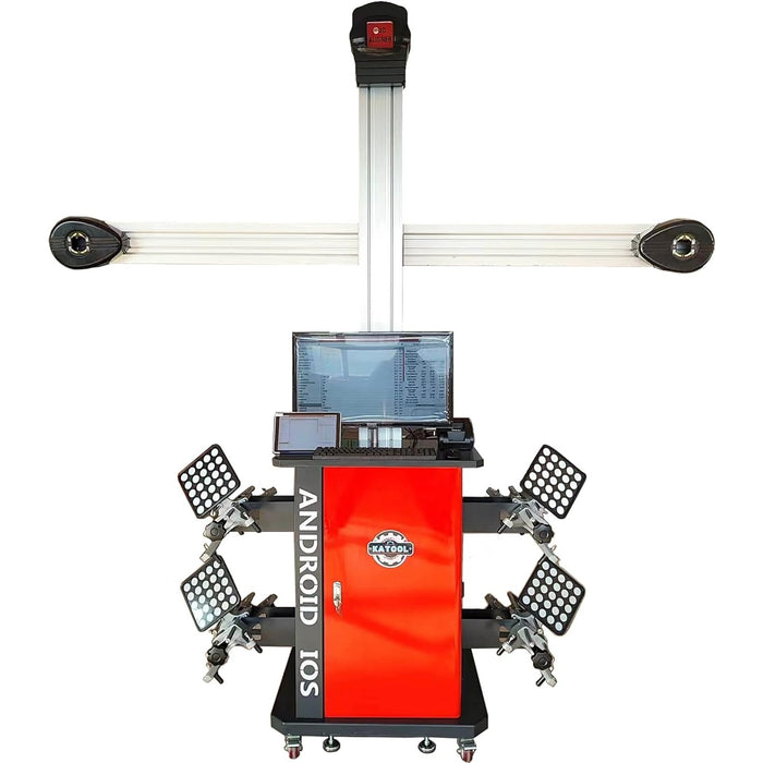 Katool KT-AV9 Wheel Alignment Machine Full-Automatic Works on 2 Post and Scissor Lift