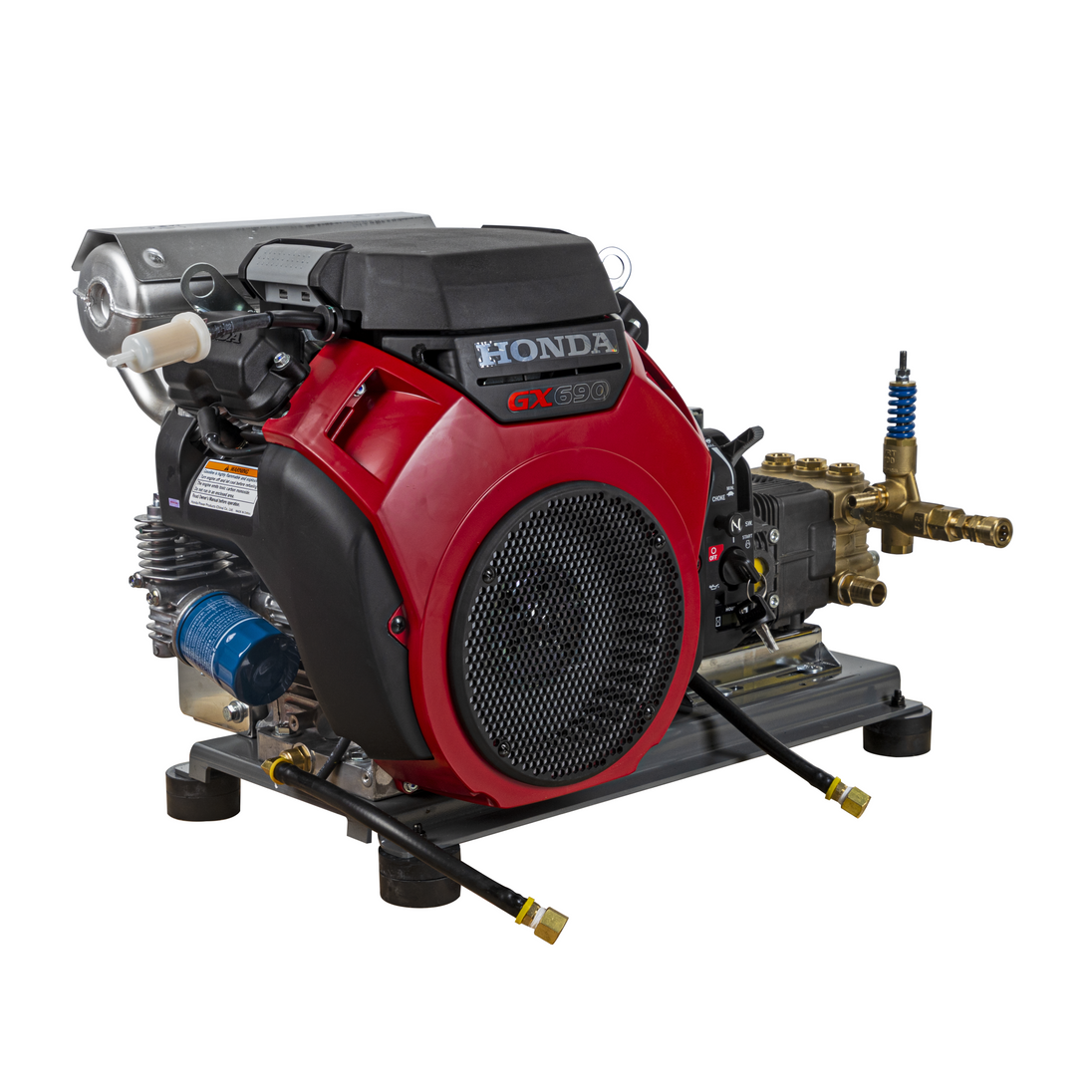 BE Power Equipment 4200 PSI 8.5 GPM Cold Water Gas Pressure Washer — B4224HETBAS