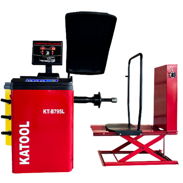 Katool KT-B795L Heavy Duty Truck Wheel Balancer Professional Automotive Truck Wheel Balancing Machine