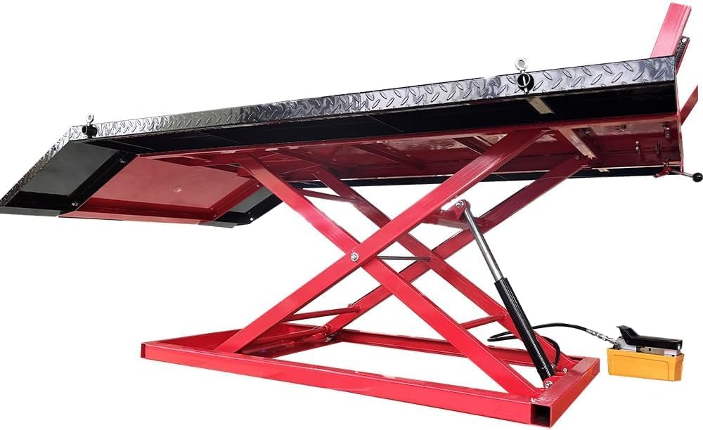 Katool KT-MOTO150LT Hydraulic Motorcycle Lift Table - 1,500 lbs - view 3